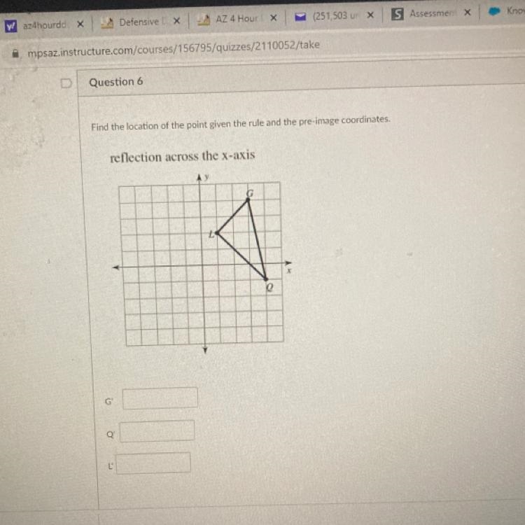 Find the location of the point given the rule.-example-1