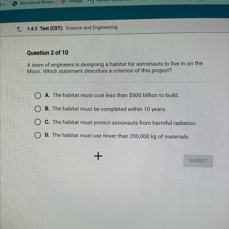 I know this isn’t mathematics but I couldn’t find the science-example-1