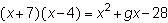 What value of g makes the equation true?-example-1