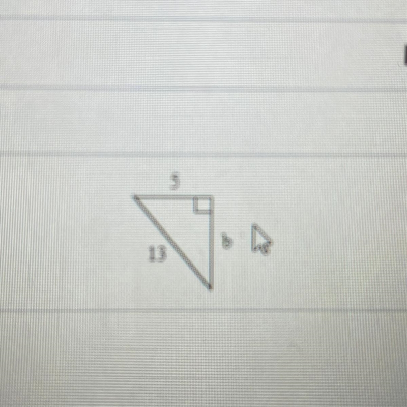 Find the length of the third side of the right triangle The length of the third side-example-1