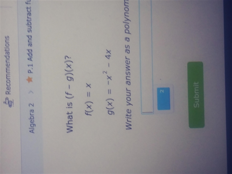 Write your answer as a polynomial or a rational function in simplest form-example-1