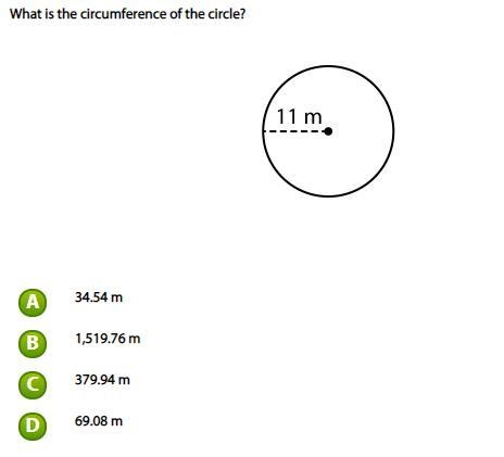 What is the circumference of the circle?-example-1