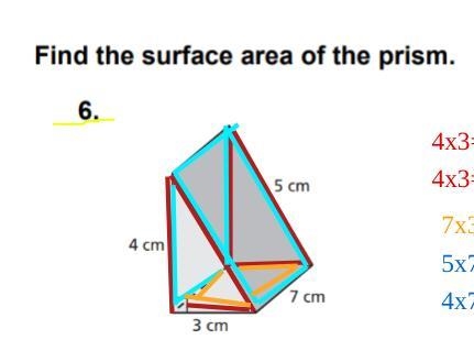 Find the surface area of the prism-example-1