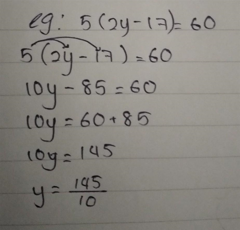 Solve the equation (3x-5)=16 with working =​-example-1