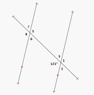 What is the measurement of angle 6-example-1