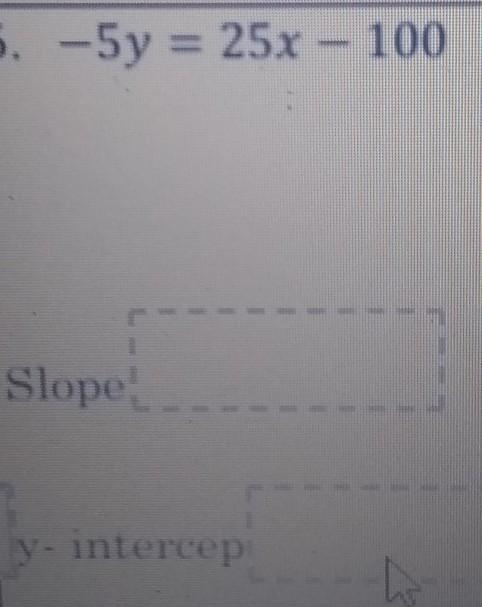 Can someone please help instructions: y - intercept from each equation. make sure-example-1