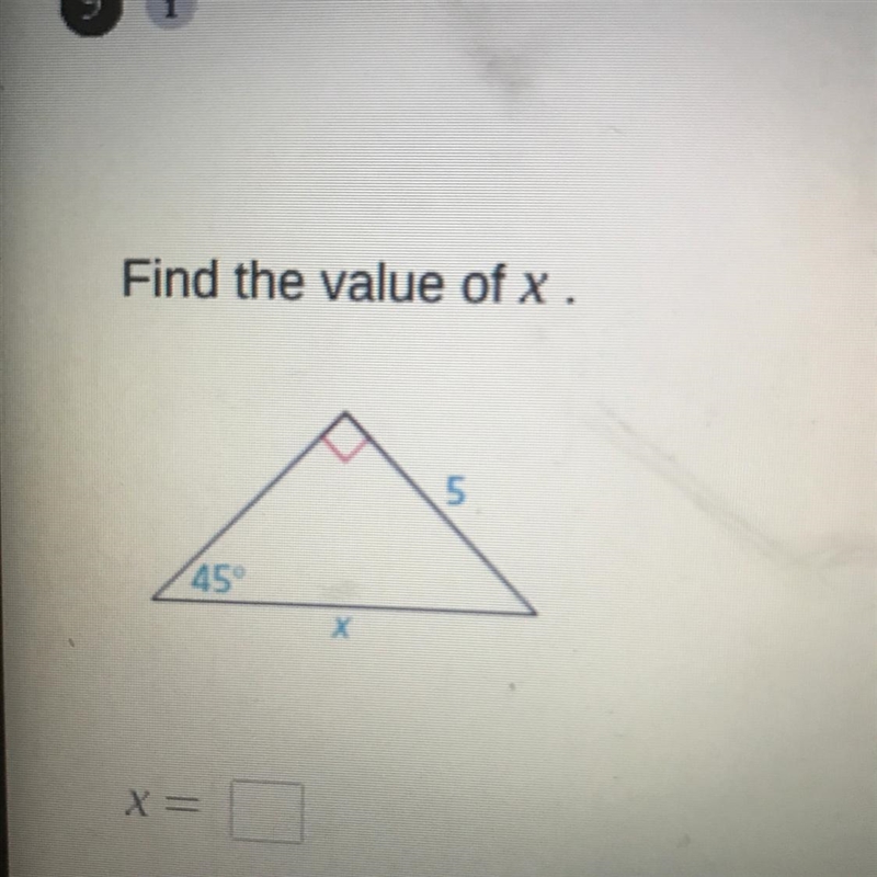 Find the value of x. x=-example-1