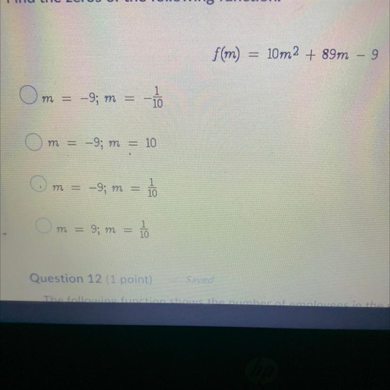 Find the zeros of the following function !-example-1