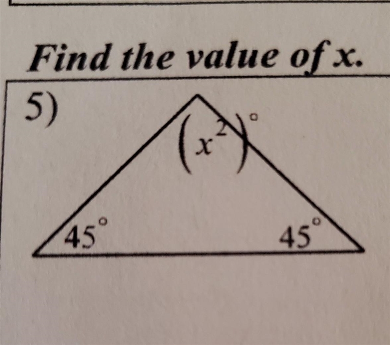 Find the value of x with shown work​-example-1