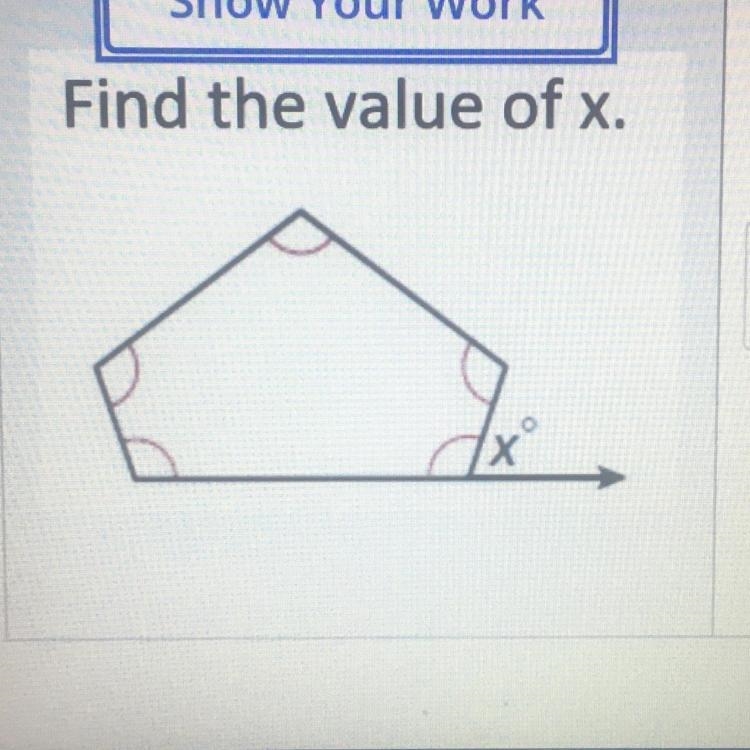 HELP FIND VALUE OF X-example-1