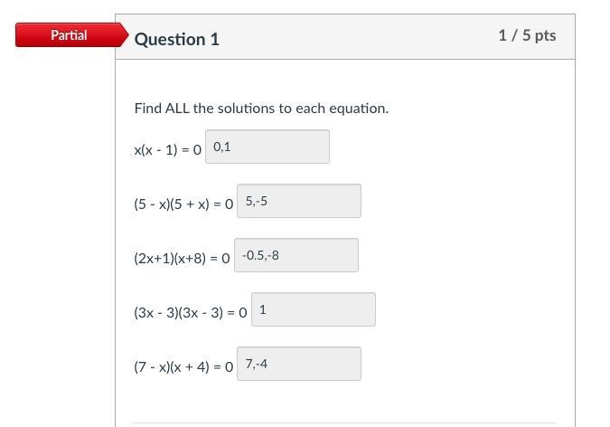 (10pts) find all the solutions to the equations.-example-1