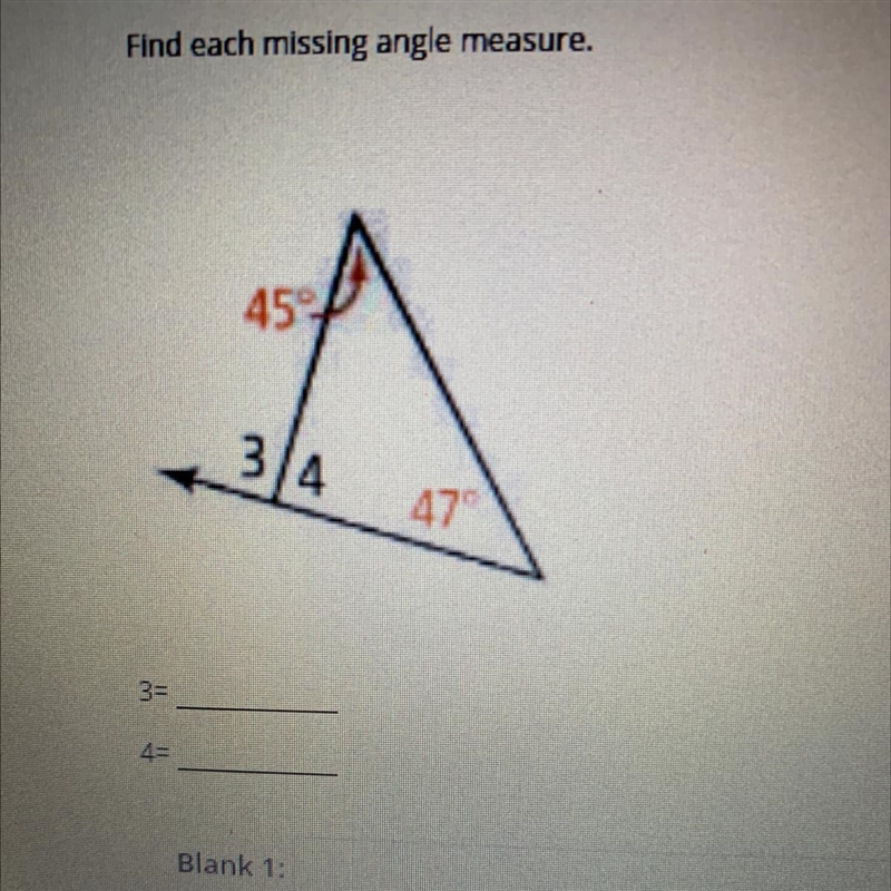 Find each missing angle measure 3= 4=-example-1