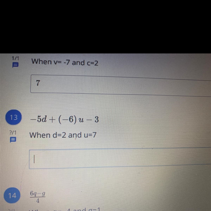 When d=2 and u=7 look at picture-example-1