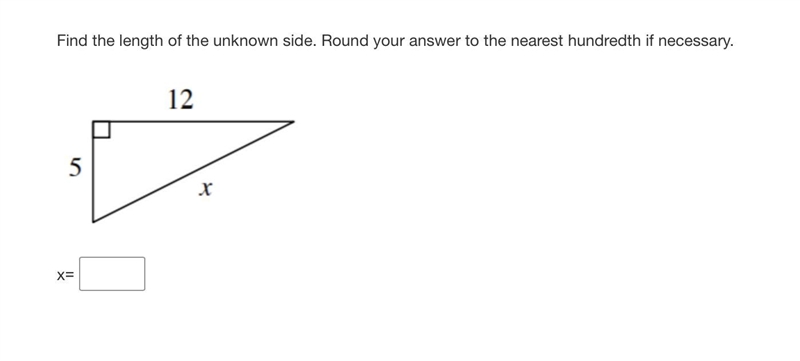 What is the value of x for this triangle.-example-1