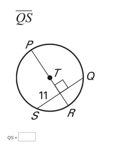 PLEASE HELP what does QS equal-example-1