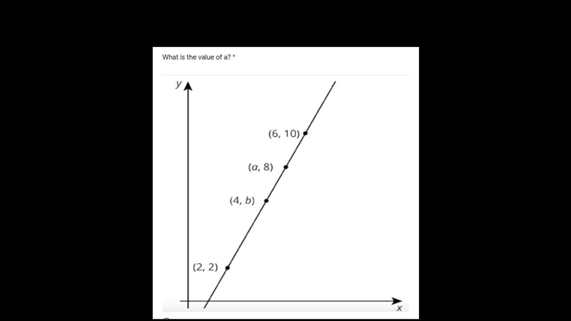 What is the value of a? A.3 B.4 C.5 D.6 Please help ASAP Thank youu!! <333 Also-example-1