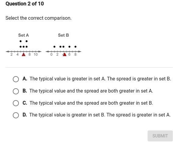 (PLEASE HELP GIVING BRAINIELST!!!!) Select the correct comparison-example-1