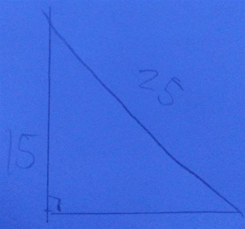 Find the missing measurement using the pathagreham theorem. Show steps​-example-1