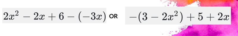 Simplify, then determine which is greater-example-1