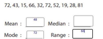 What is the median. I have 3 more questions that have to deal with the median.-example-1