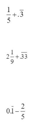 Simplify each answer into a fraction, Please show work as well!-example-1