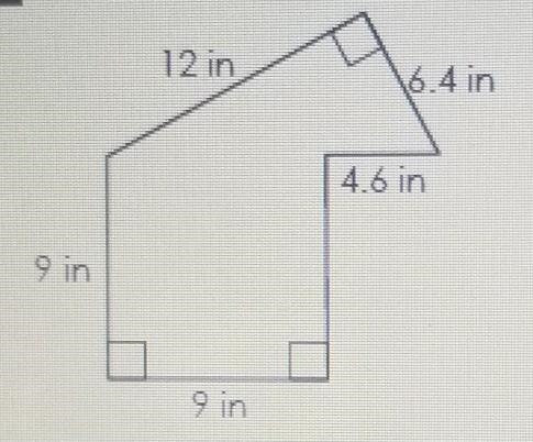 How do I find the area of the composite figure?​-example-1