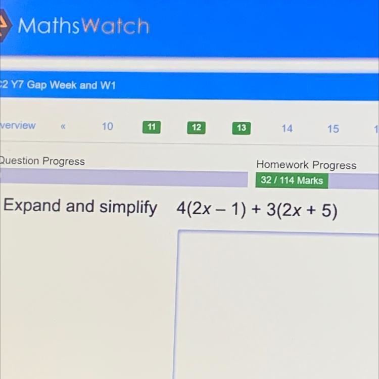 25 21 22 14 15 16 17 Overview Suomt Ang Question Progress Homework Progress 32 / 114 Marks-example-1