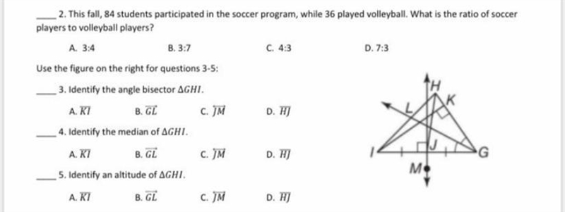 Can someone explain how to do these. Also on number 2, how do u find the ratio ?-example-1