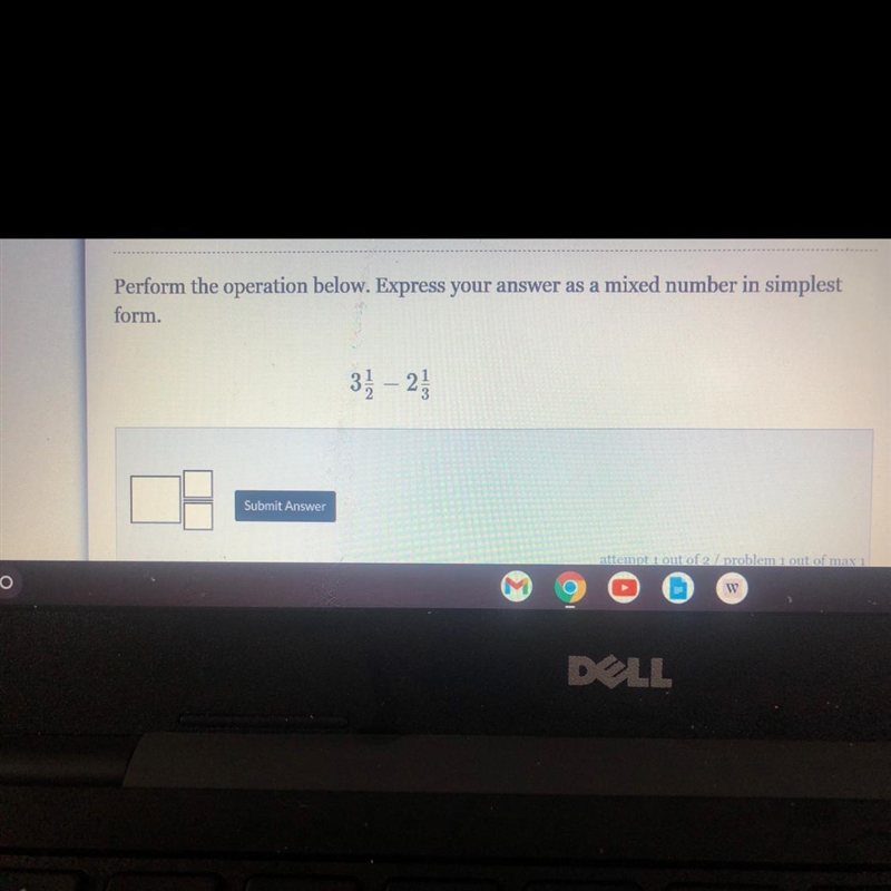 Express your answer as a mixed number in simplest form-example-1