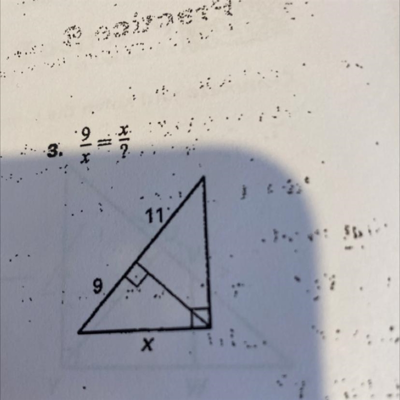 Find question Mark then solve x-example-1