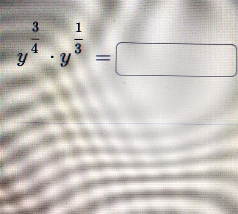 Rewrite the expression in the form y^n​-example-1