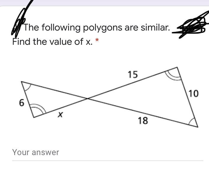 Find x. Thank youuu :)-example-1