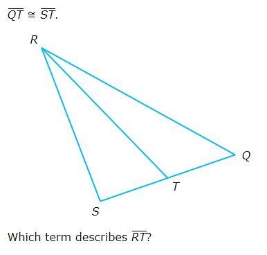 I think its angle bisector but want to make sure.-example-1