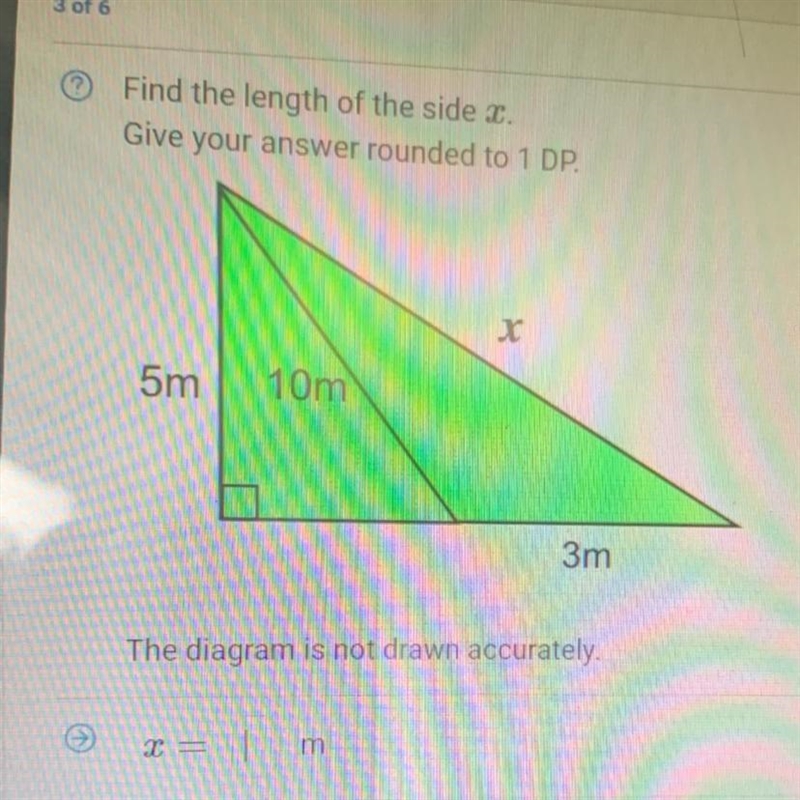 Find the length of the side a. Give your answer rounded to 1 DP.-example-1