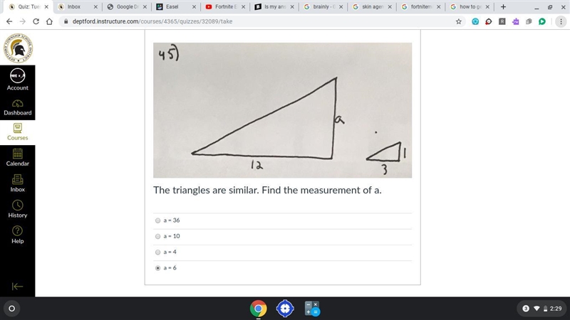 Is my answer right? if not can you please tell me which won is right..-example-1