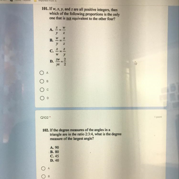 How do you do 101 and 102?-example-1