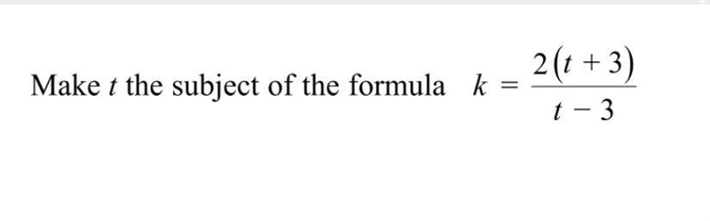 Make T the subject of the formula-example-1