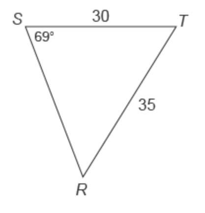 What is the measure of ∠R to the nearest degree? 31° 53° 58° 80°-example-1