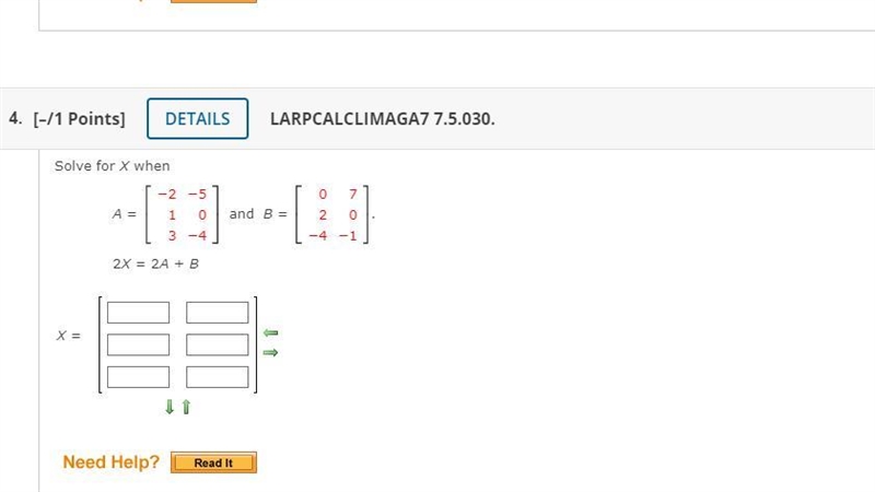 Solve for X when......................-example-1