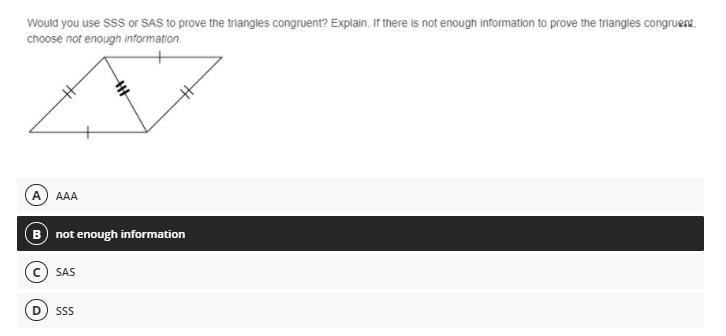 Are these triangles congruent?-example-1