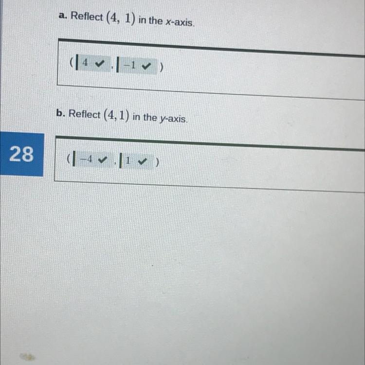 Explain why I got it right because I have no idea how to do it and It’s 100 points-example-1