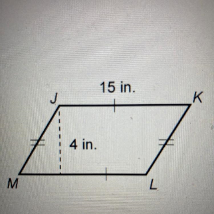 What is the area of the parallelogram?-example-1