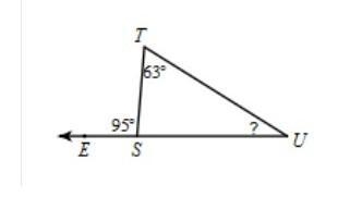 Find the missing angle. Select one: 85° 180° 158° 32°-example-1