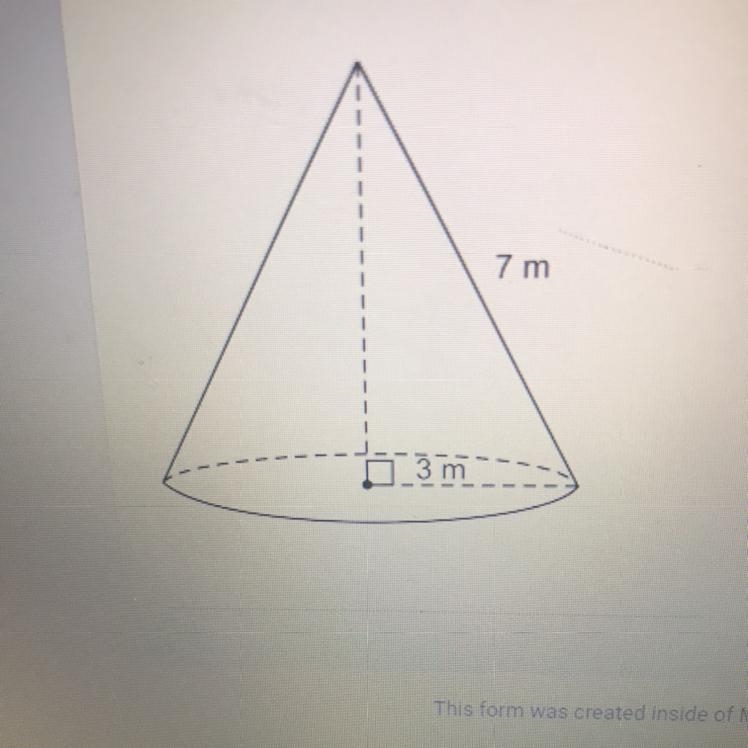 Find the volume of the given shape. Round your answer to the nearest hundredth if-example-1