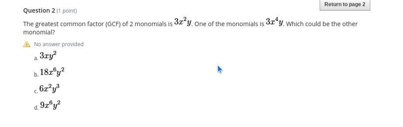 What would the other monomial be?-example-1