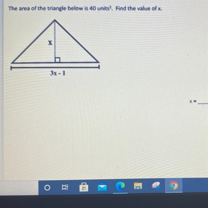 Please help me find the value of x!-example-1