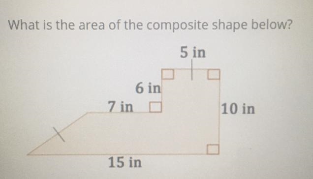 What is the area of the composite shape?-example-1