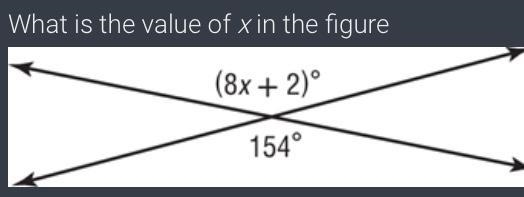 What is the value of x in the figure shown URGENT PLS-example-1