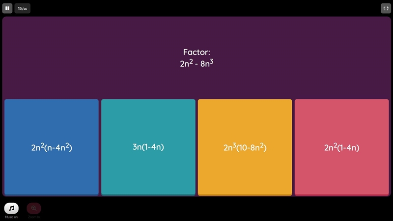 Factor and show steps:-example-1