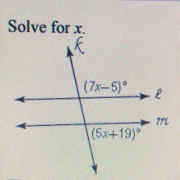 I need someone to solve for x and show how plzz-example-1